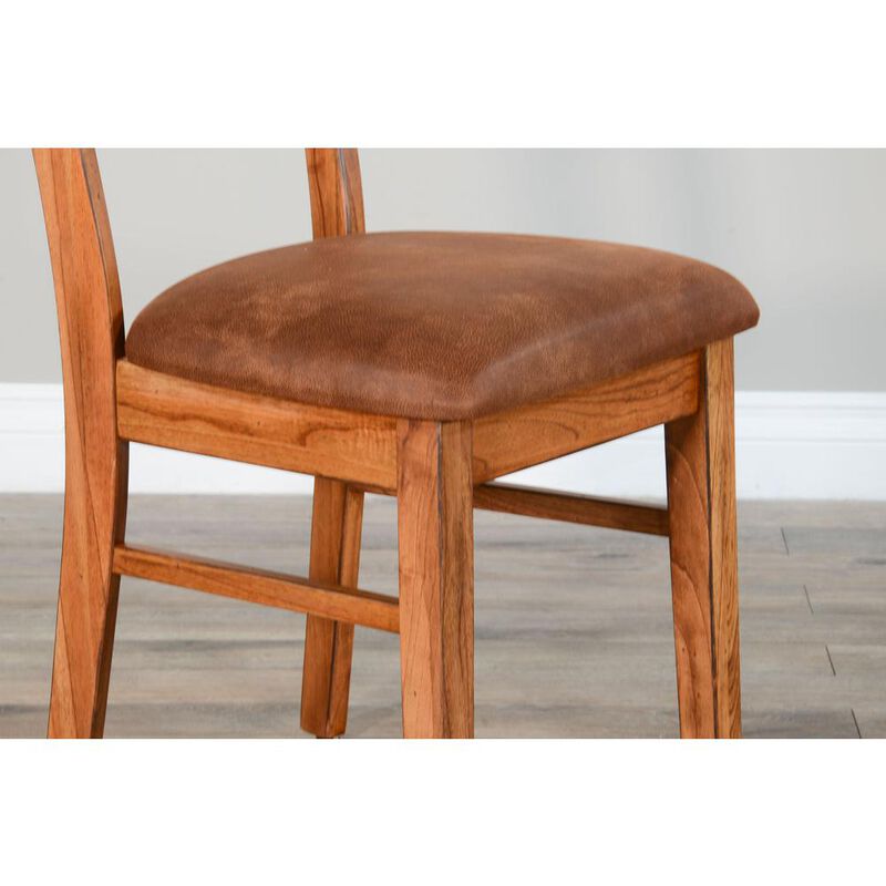 Sunny Designs Sedona Ladderback Chair, Cushion Seat