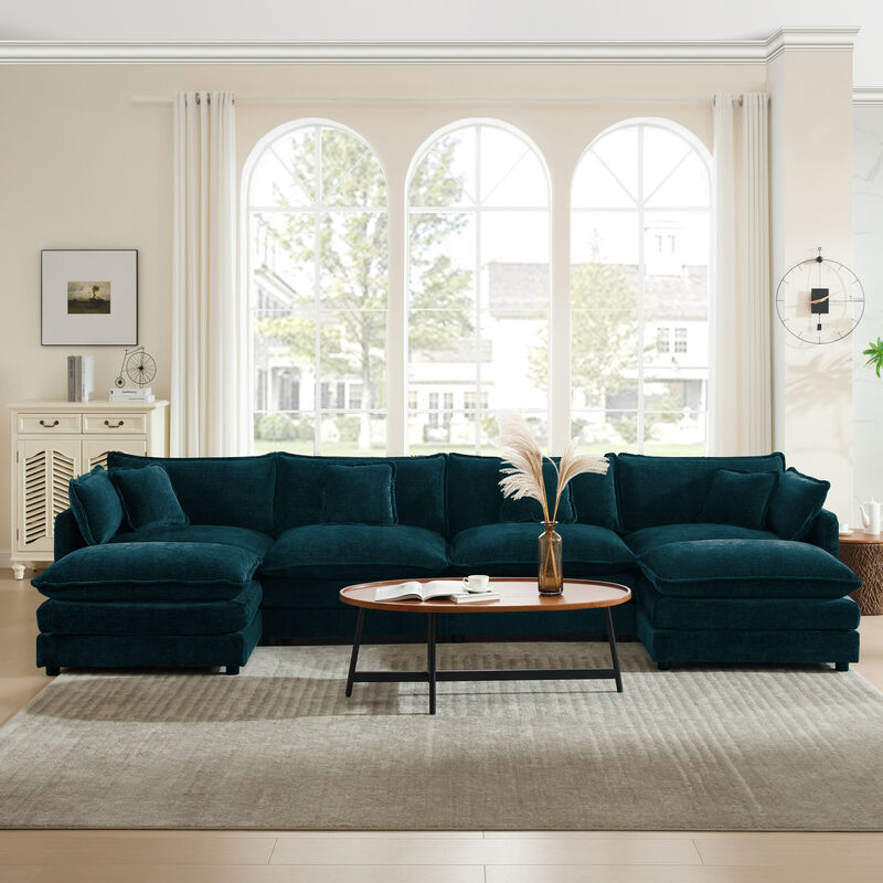 Gisurk Modular Large U-Shape Sectional Sofa image number 1