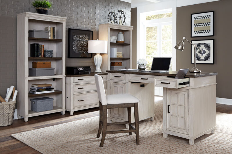 Aspen Caraway Crafting Desk in Aged Ivory image number 3