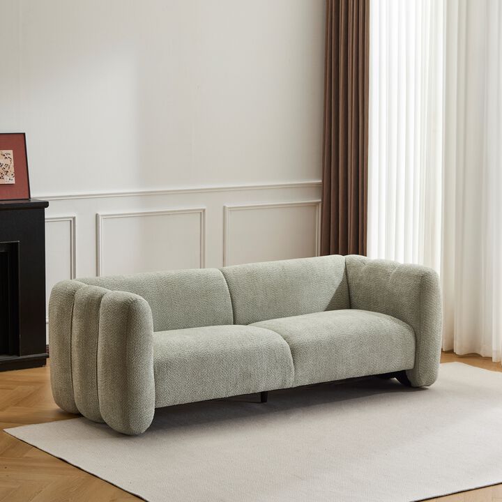 Deglom  curved design 3-seater Sofa