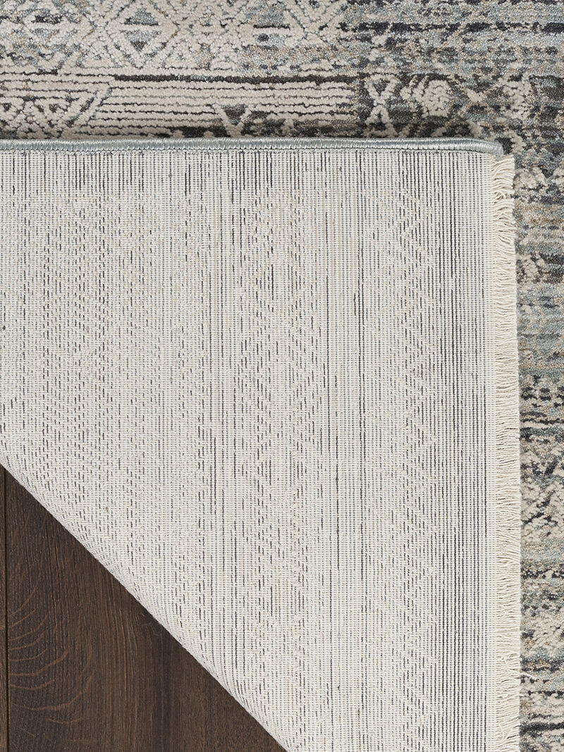 Lynx LNX06 Ivory/Blue 2'6" x 4'6" Rug