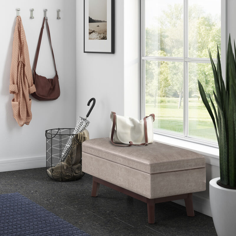 Owen Small Rectangular Storage Ottoman image number 2