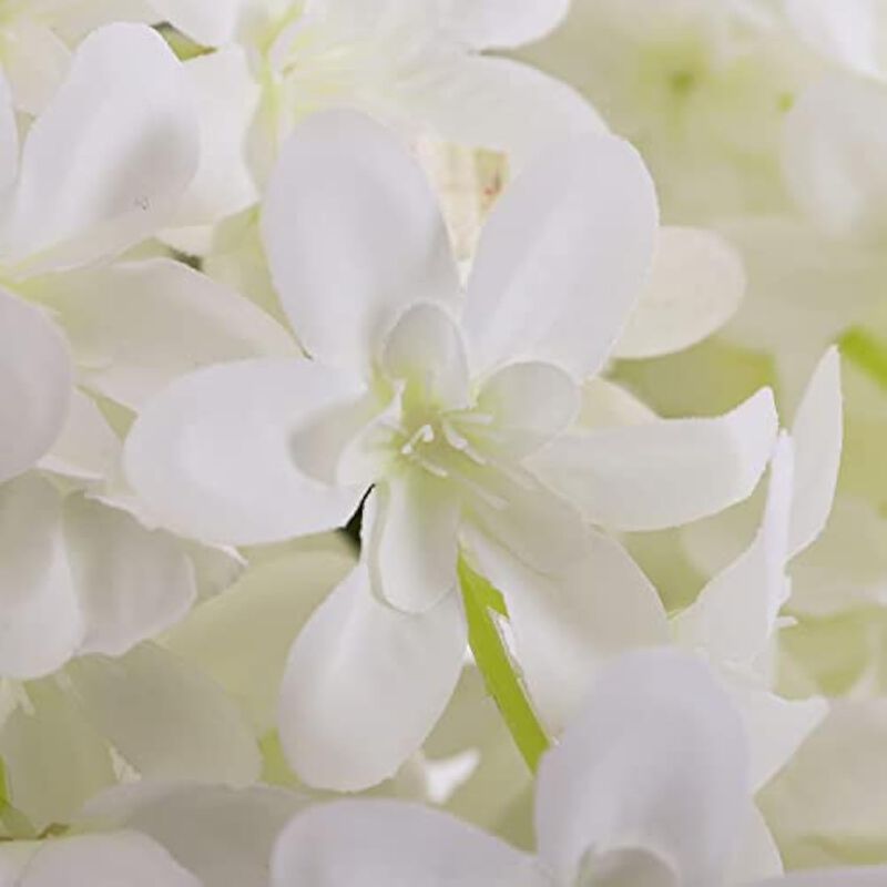 White Artificial Hanging Wisteria Flowers Wedding Centerpiece Decor image number 3
