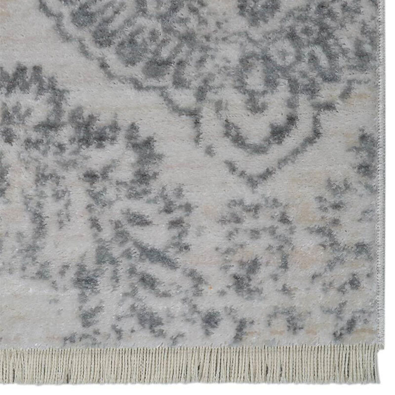 RUGSOTIC CARPETS MACHINE MADE POLYESTER AREA RUGS  - Runner Shape, Classic Oriental Traditional  Design, Low Pile Machine Made Area Rugs for Living Room (M00070) image number 3