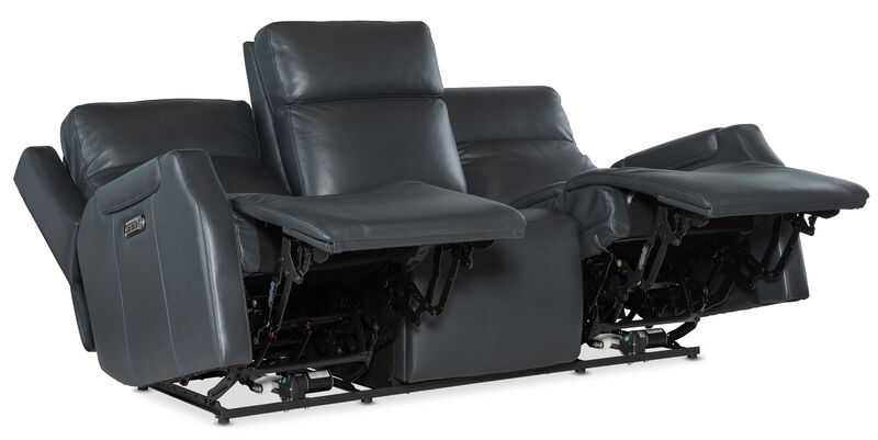 Nelson Zero Gravity Leather Power Sofa with Power Headrest