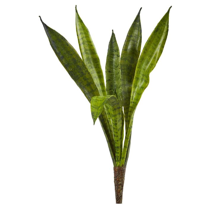 Nearly Natural 20-in Sansevieria Artificial Plant (Set of 6)
