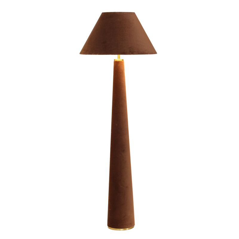Graham Velvet Floor Lamp image number 2