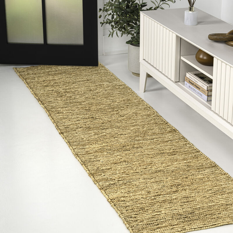 Miles Modern Minimalist Radius Corner Solid Area Rug