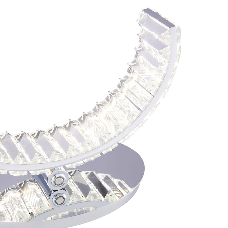 Grace Crystal Touch & Dimmable Right Gold Table Lamp