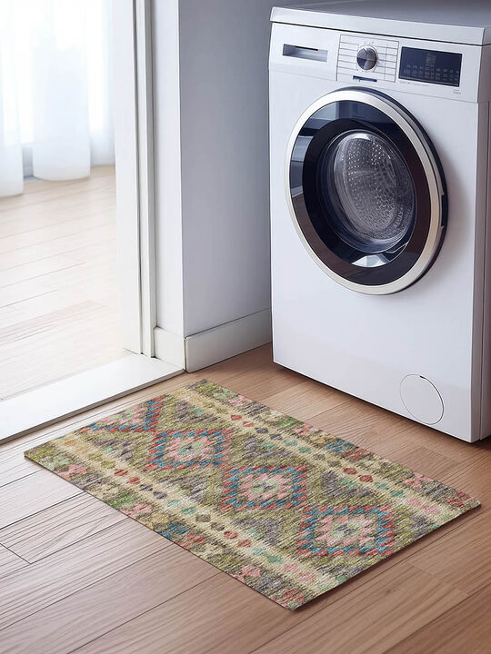 Solace SL13 Green 20" x 30" Rug