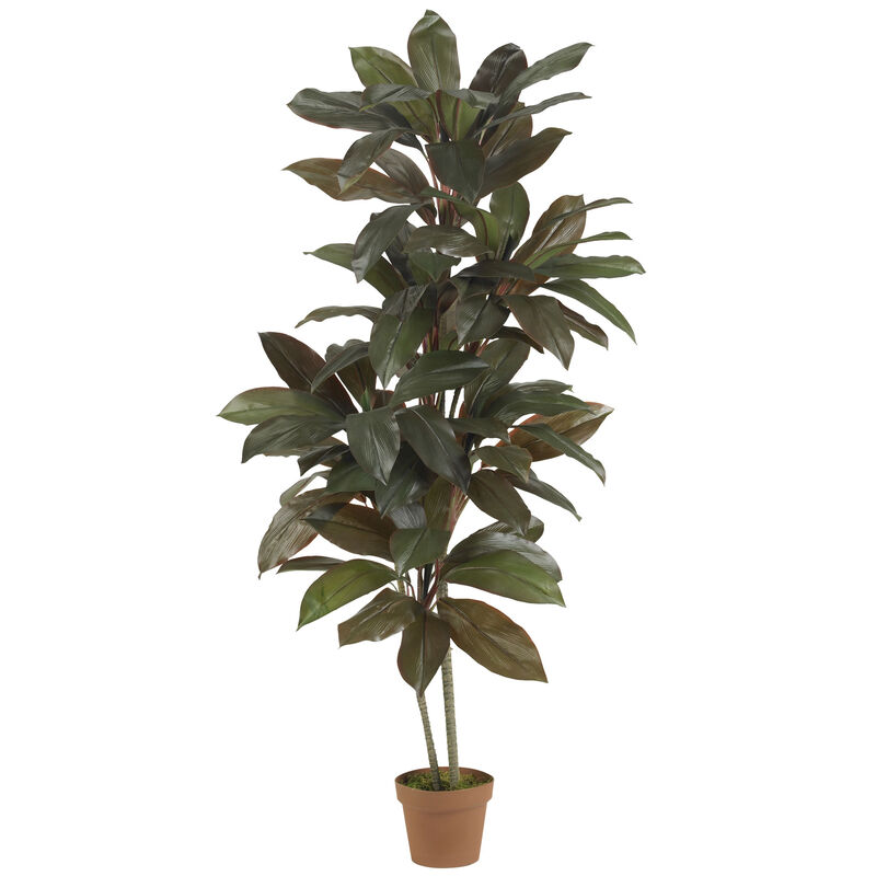 Hivvago 5' Cordyline Silk Plant (Real Touch)