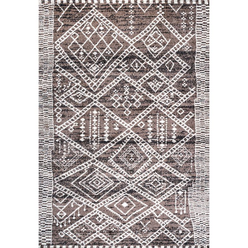 Tayri Modern Tribal Geometric Area Rug