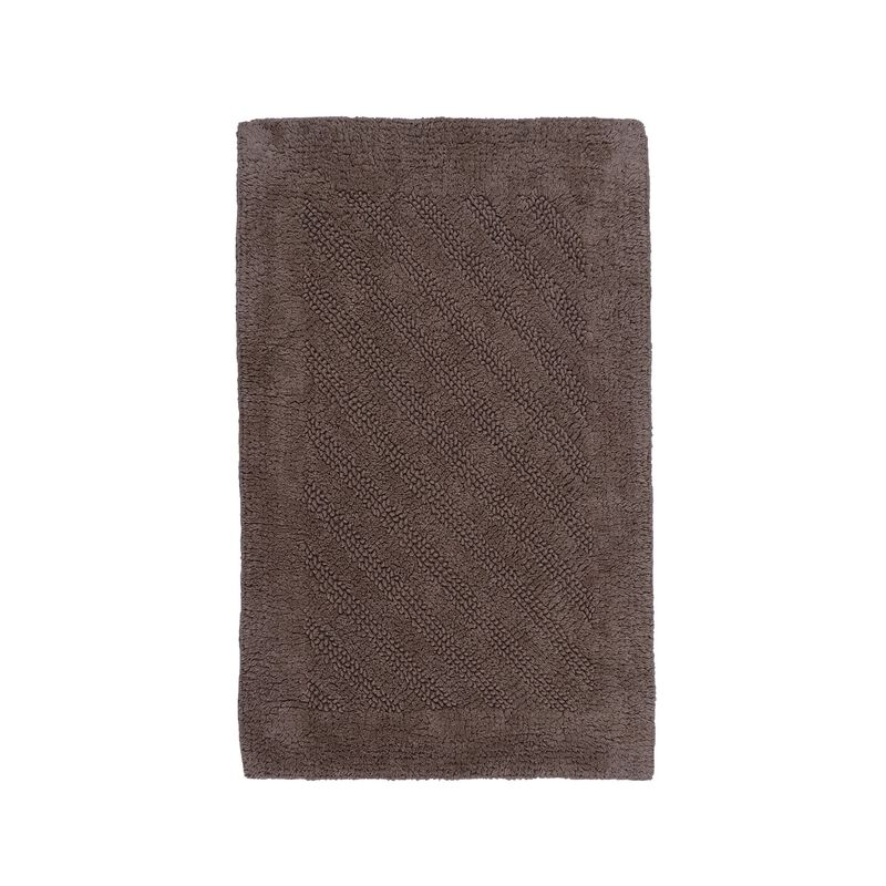 Knightsbridge Shooting Star 220 GSF Reversible Bath Rug 22 x 60 - Stone