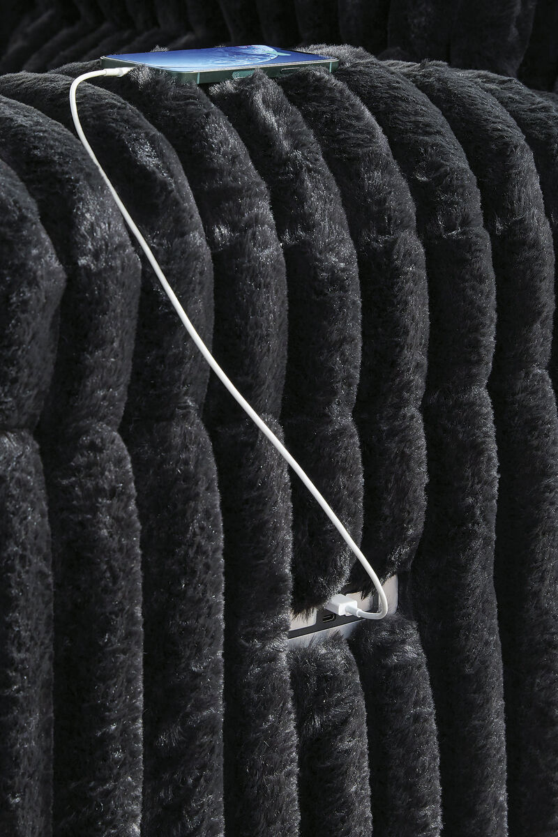 Technique Power Reclining Loveseat with Console image number 3
