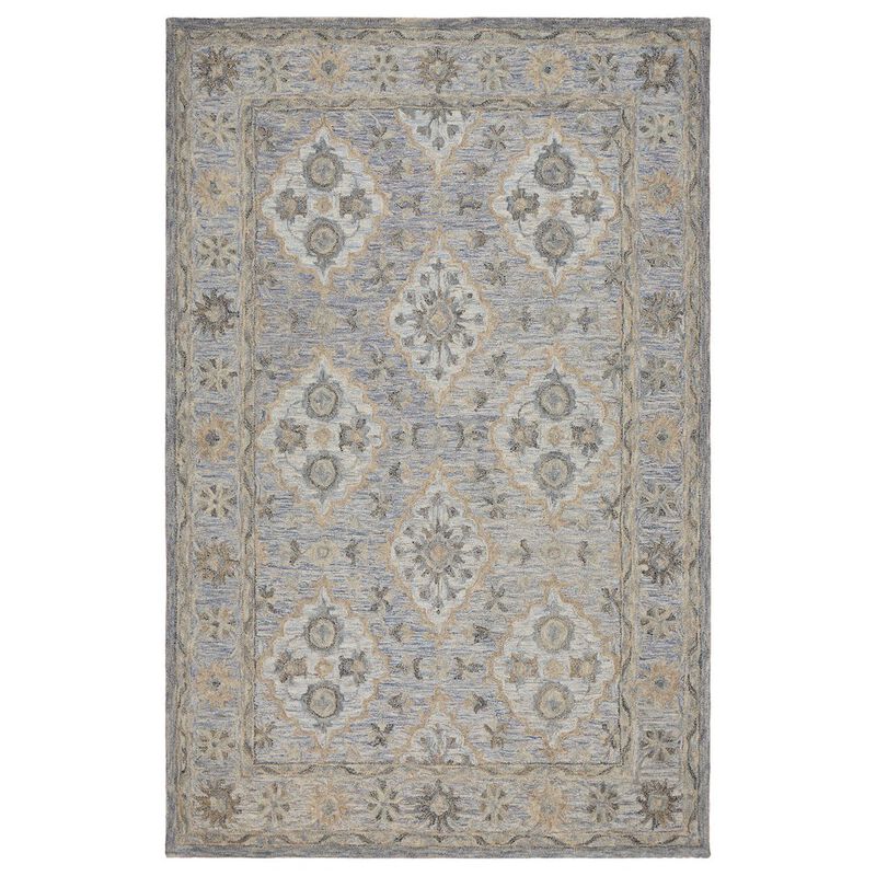 LR Home Modern Traditions Wool Area Rug Indoor