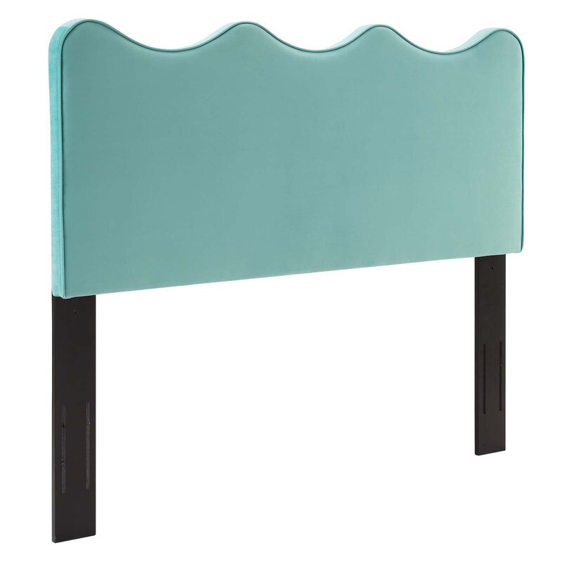 Athena Performance Velvet Twin Headboard image number 0
