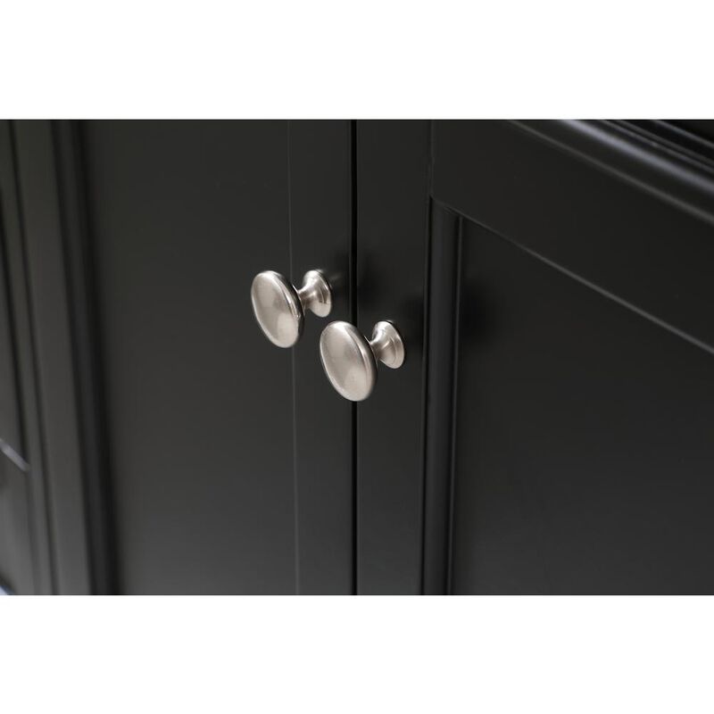 Elegant Kitchen and Bath 48 inch Single bathroom vanity in Black