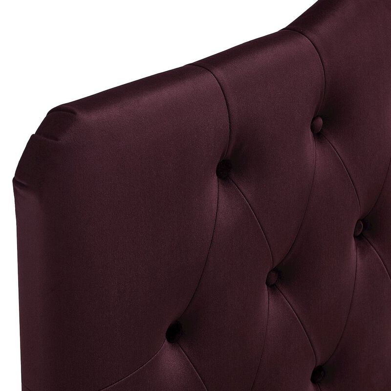 Annabel Stain-Resistant Performance Velvet Twin Headboard image number 5