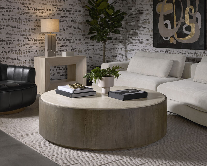 Dirsan Taupe Table Lamp