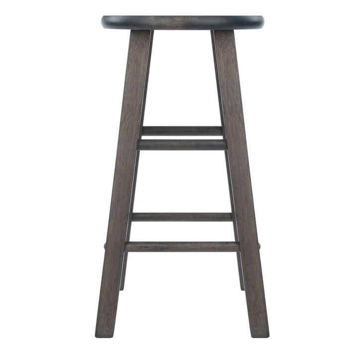 Element 2-Pc Counter Stool Set, Oyster Gray