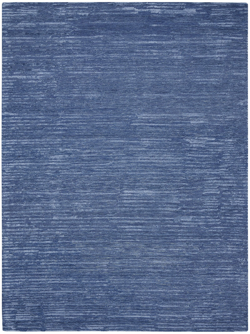 CK010 Linear LNR01 Blue 9'9" x 13'9" Rug