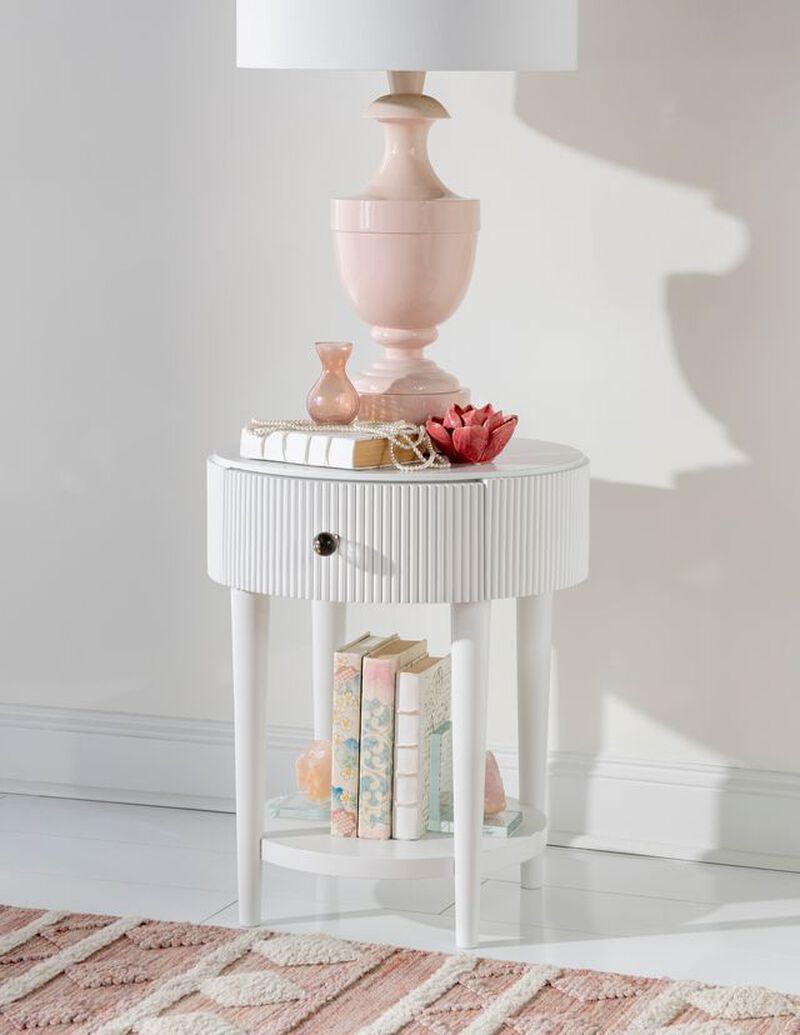 Adeline Round Nightstand image number 2