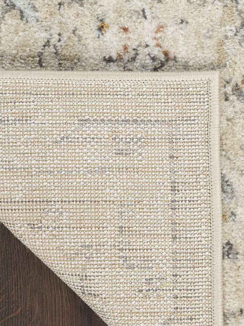 Oushak Home OUS01 Cream 4' x Round Rug