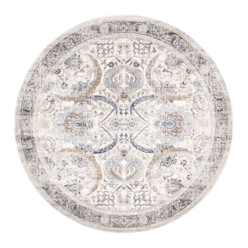 Pasargad Home Turkish Fantasia Ivory Area Rug image number 0