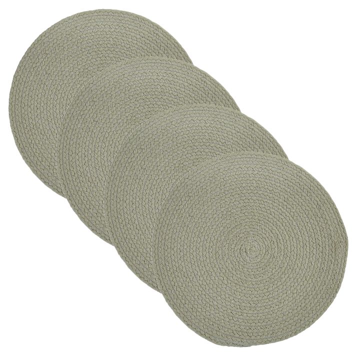 Split P Essex Braided Placemat Laurel Set of 4