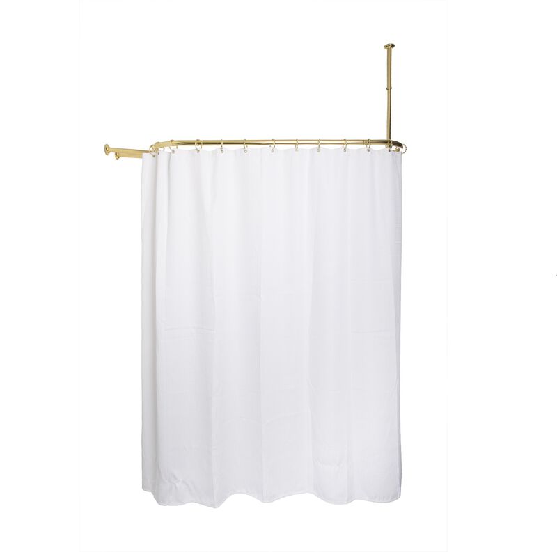 Aluminum Hoop Oval Shower Rod image number 6