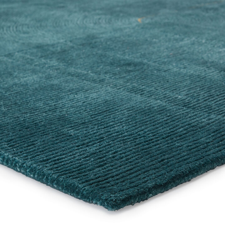 Iconic Zephyr Teal Gold 6' X 8'4" Irr Rug By Jaipur Living