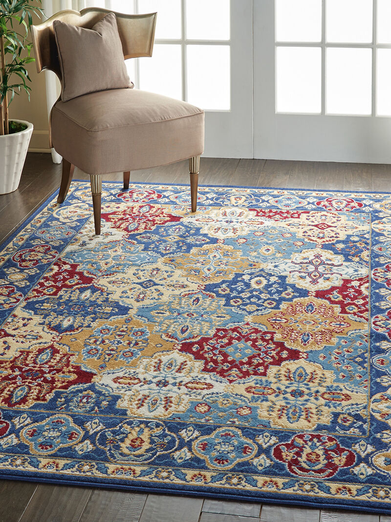 Grafix GRF31 Multicolor 5'3" x 7'3" Rug image number 1