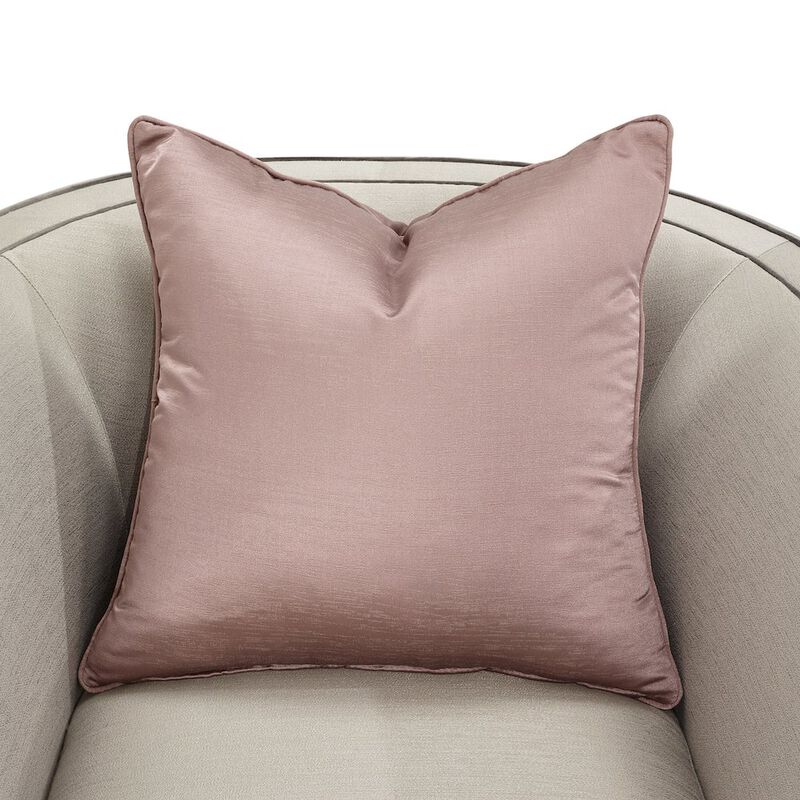 Michael Amini Linea Matching Chair - Metallic/SilverMist