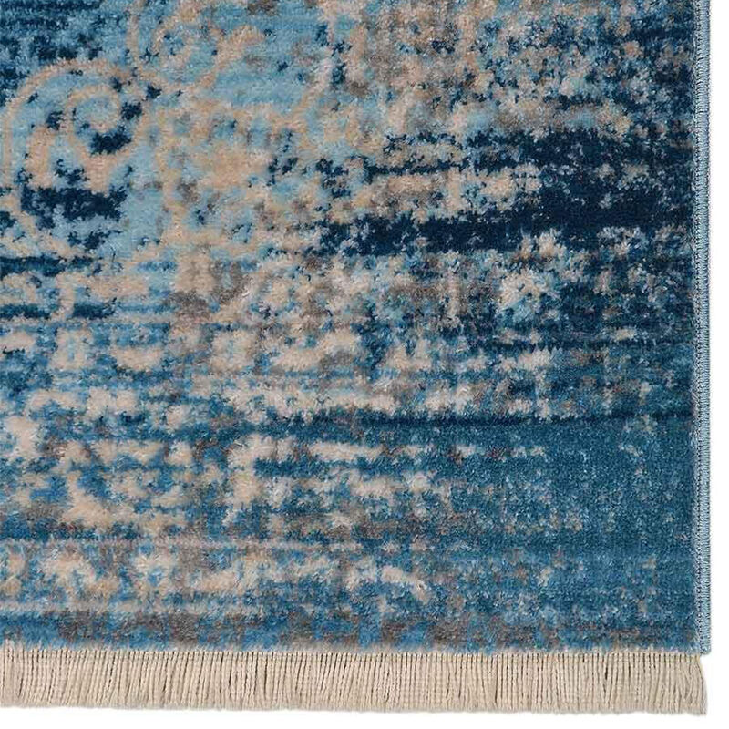 RUGSOTIC CARPETS MACHINE MADE POLYESTER AREA RUGS - Runner Shape, Classic Oriental Traditional  Design,Low Pile Machine Made Area Rugs for Living Room, Bed Room (M00065) image number 4
