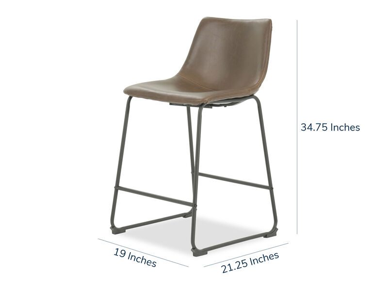 Centiar Upholstered Bar Stool