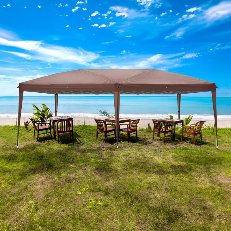 Waterproof Folding Tent with Two Windows for Camping, Outdoor Events image number 9