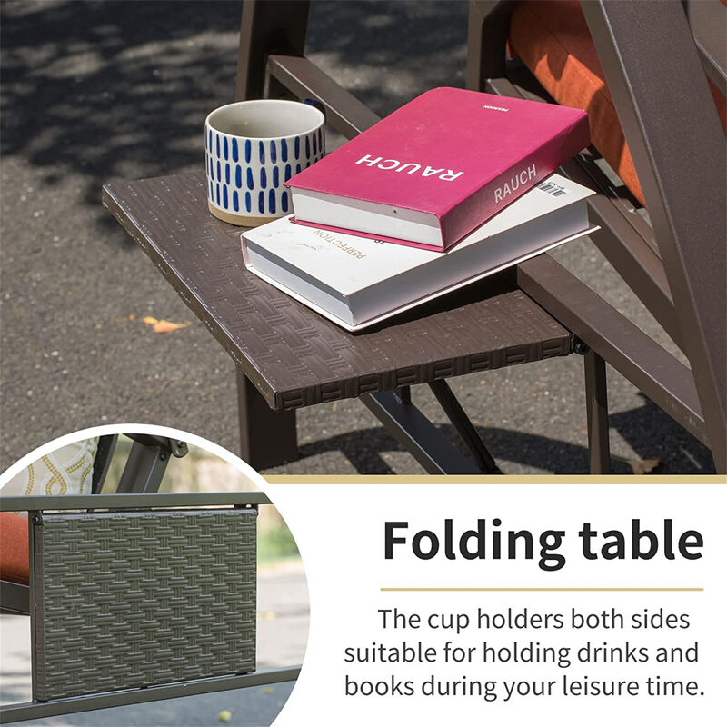 Streamdale Adjustable Canopy Hammock Swing with Solar Light & Cushions image number 3