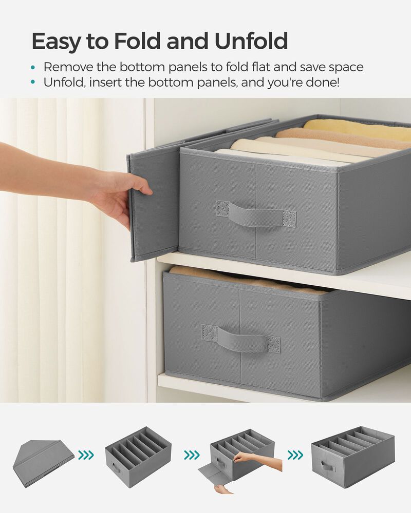 Versatile Wardrobe Clothes Organizer &ndash; Space-Saving Storage Solutions for Neat Closets
