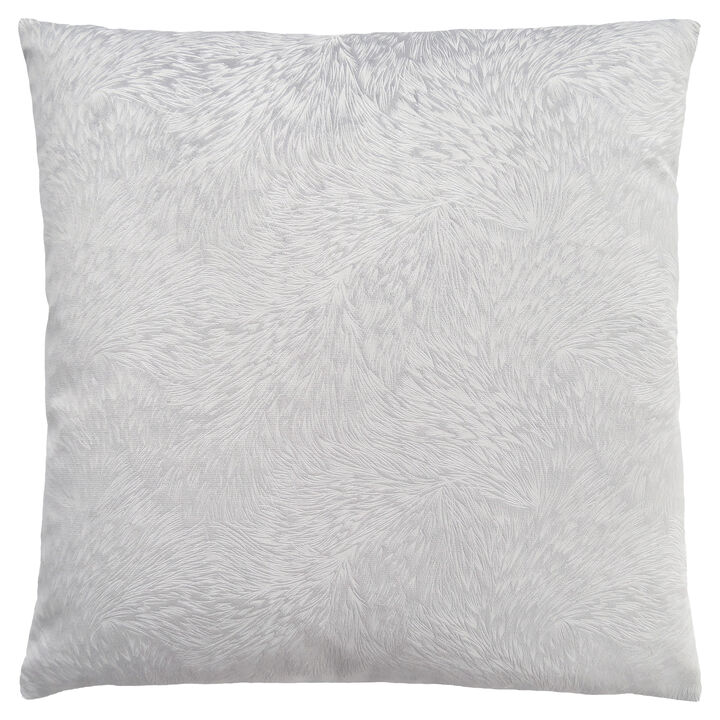 Monarch Specialties I 9320 Pillows, 18 X 18 Square, Insert Included, Decorative Throw, Accent, Sofa, Couch, Bedroom, Polyester, Hypoallergenic, Grey, Modern