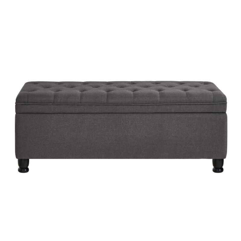 Bemgwu Storage Linen Bench image number 0