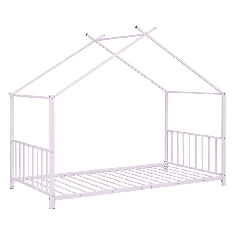 Merax Modern Metal House Platform Bed