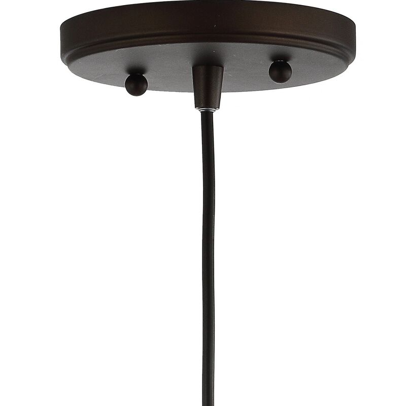 Bleecker Metal/Glass Globe LED Pendant