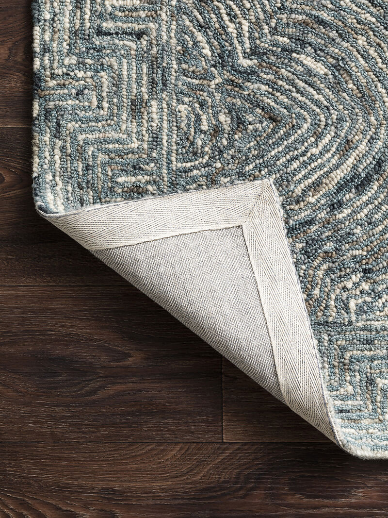 Ziva ZV04 Denim 3'6" x 5'6" Rug