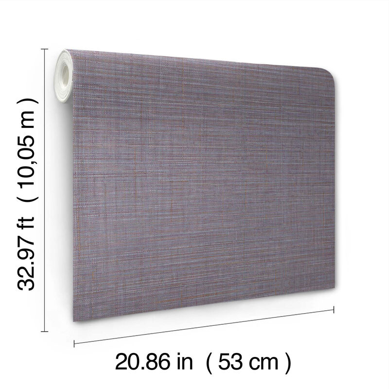 Lotus Silk Lilac Wallpaper (Set of 2) image number 3