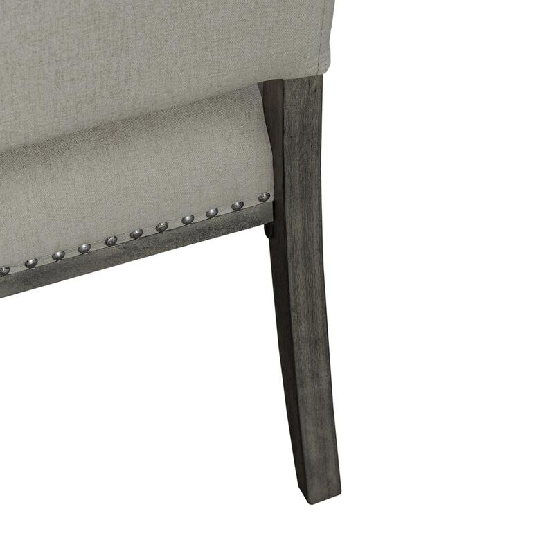Liberty Furniture Uph Side Chair (RTA) - Set of 2 Traditional Brown in Havana Brown Finish image number 8