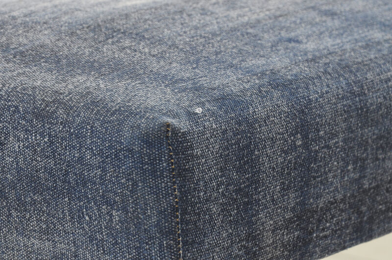 Andrew Cotton Upholstered Accent Bench image number 3