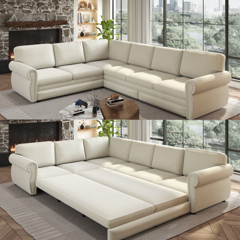 Daker Oversize L-Shaped Sofa image number 3
