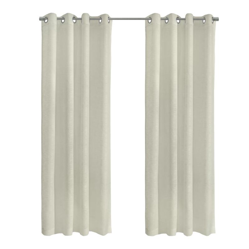 Habitat Boucle Sheer Premium Stylish and Functional Grommet Curtain Panel