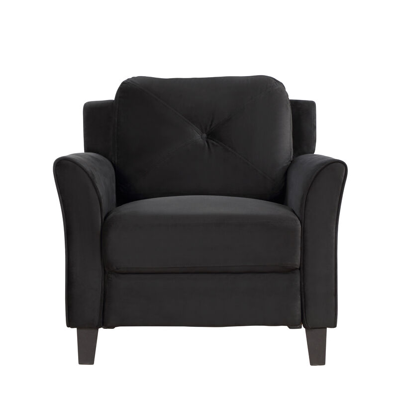 Merax  Button Tufted 3 Piece Chair Loveseat Sofa Set