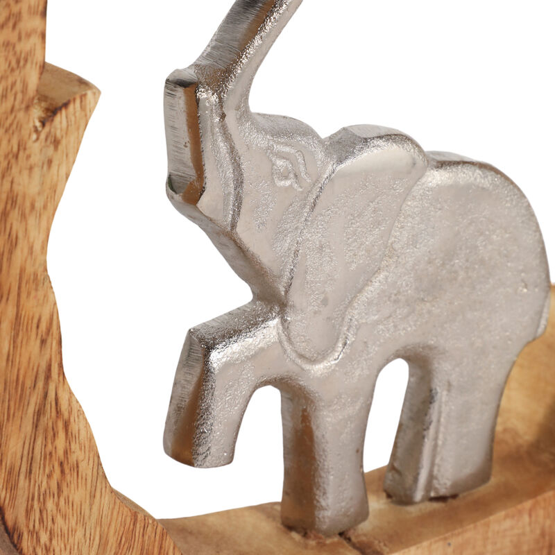 Elephant In Wood Round image number 5